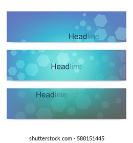 Scientific brochure design template. Vector flyer layout, Molecular structure with connected lines and dots. Scientific pattern atom DNA with elements for magazine, leaflet, cover, poster design