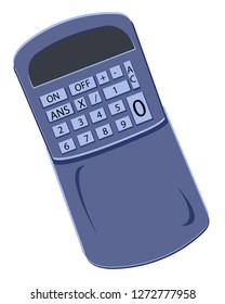 scientific calculator icon symbol vector