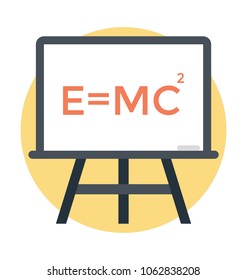 
Scientific education, einstein Formula Icon
