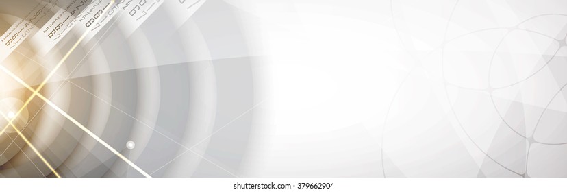 Scientific Future Technology. For Business Presentation. Flyer, Poster Vector Concept Background