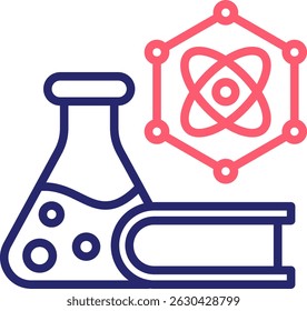Scientific Icon Color Vector Illustration