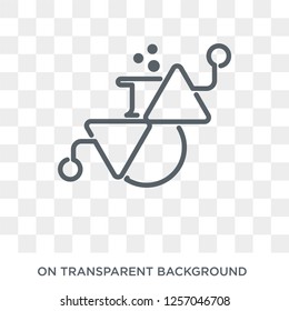 Scientific icon. Scientific design concept from  collection. Simple element vector illustration on transparent background.