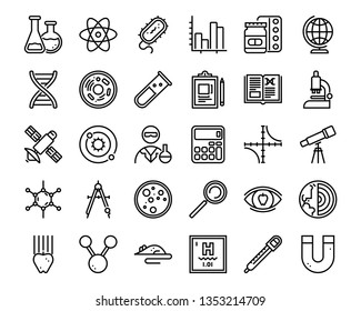 Scientific Icon Outline