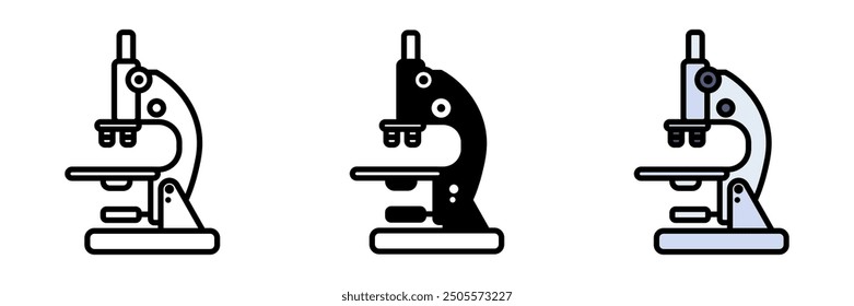 A scientific instrument used by students in science labs to magnify small objects or organisms for detailed examination and study.