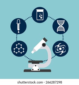 scientific laboratory design, vector illustration eps10 graphic 
