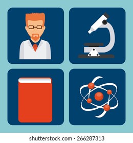 scientific laboratory design, vector illustration eps10 graphic 