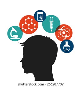 scientific laboratory design, vector illustration eps10 graphic 