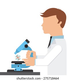 scientific laboratory design, vector illustration eps10 graphic 