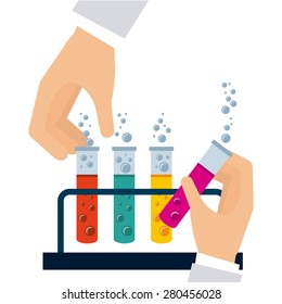 scientific laboratory design, vector illustration eps10 graphic 