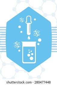 scientific laboratory design, vector illustration eps10 graphic 