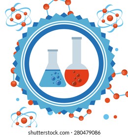scientific laboratory design, vector illustration eps10 graphic 