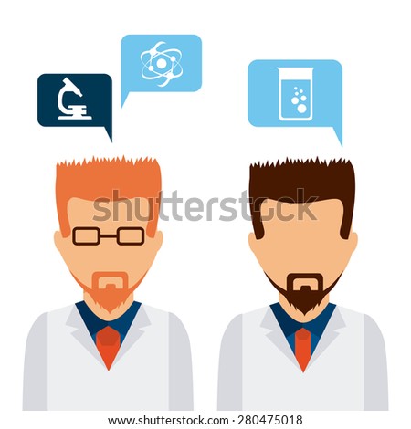 scientific laboratory design, vector illustration eps10 graphic 
