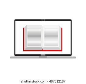 scientific laboratory online concept vector illustration design