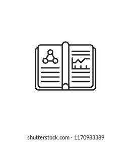 Scientific Literature Modern Simple Vector Icon
