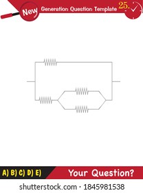 Scientific Magnetic Field And Electromagnetism Vector Illustration Scheme. Electric Current And circuit, eps, new generation, vector.