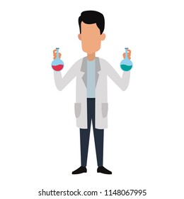 Scientific male avatar