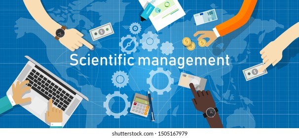 Scientific management a theory of management that analyzes and synthesizes workflows. Its main objective is improving economic efficiency, especially labor productivity