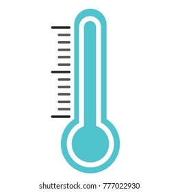 scientific and medical thermometer for temperature in Celsius Kelvin I