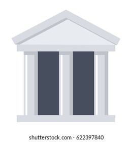 Scientific organization, vector illustration in flat style