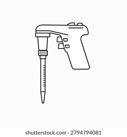 Scientific pipette tool used for accurate liquid measurement