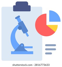 Scientific Research Icon Element For Design