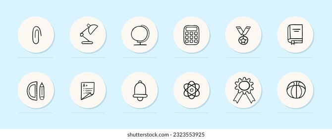 Scientific Research Icon. Exploration, knowledge discovery, inquiry, experimentation, analysis. Vector line icon for Business