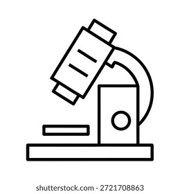 wissenschaftliches Forschungsmikroskop Dokumentsymbol