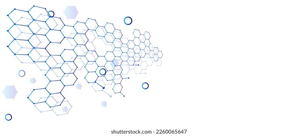 Scientific, technological molecular medical reference. Genetic engineering and molecular structure, DNA circular network, scientific chemical and biotechnological concept, innovative technology, healt