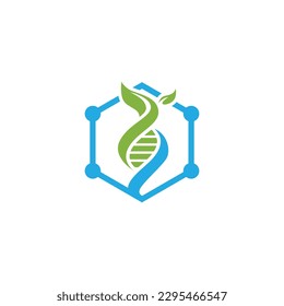 scientific technology vector logo design