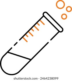 Scientific Test Tube Icons: Enhance Your Laboratory Projects with Clear Graphics