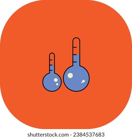 diseño vectorial de tarros de agua científica