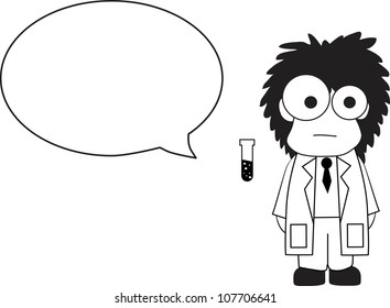 Scientist Cartoon