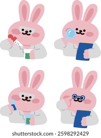 scientist character and Experimentation tools 