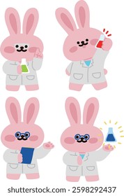 scientist character and Experimentation tools 