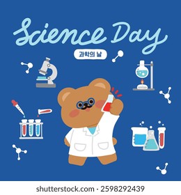 scientist character and Experimentation tools 