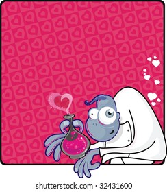 scientist find the love potion