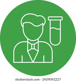 Scientist Icon Design For Personal And Commercial Use