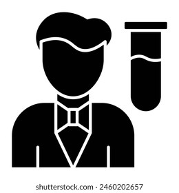 Scientist Icon Design For Personal And Commercial Use