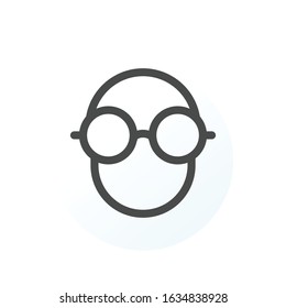 Scientist icon. Human symbol modern, simple, vector, icon for website design, mobile app, ui. Vector Illustration