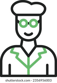 Imagen de Icono Científico. Adecuado para aplicaciones móviles.