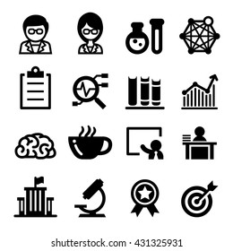 Scientist Icon Set