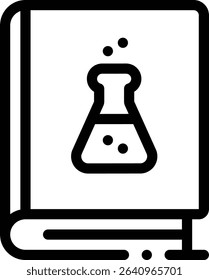 scientist icon. Thin Linear Style Design Isolated On White Background