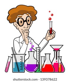 scientist in laboratory