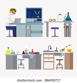 Scientist in laboratory