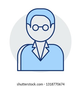 scientist   man   avatar  