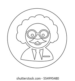 Scientist  Professor icon