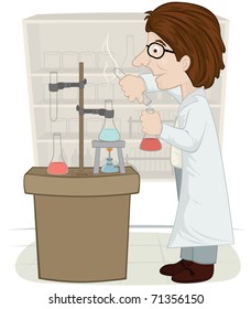 Scientist, raster also available.