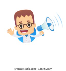 scientist in various poses for use in advertising, presentations, brochures, blogs, documents and forms, etc.