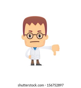 scientist in various poses for use in advertising, presentations, brochures, blogs, documents and forms, etc.