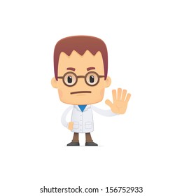 scientist in various poses for use in advertising, presentations, brochures, blogs, documents and forms, etc.